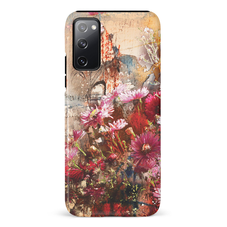 Samsung Galaxy S20 FE Botanicals Painted Flowers Phone Case