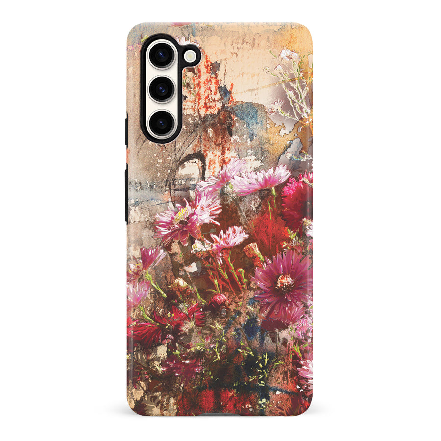 Samsung Galaxy S23 Whirlwind of Painted Roses Phone Case