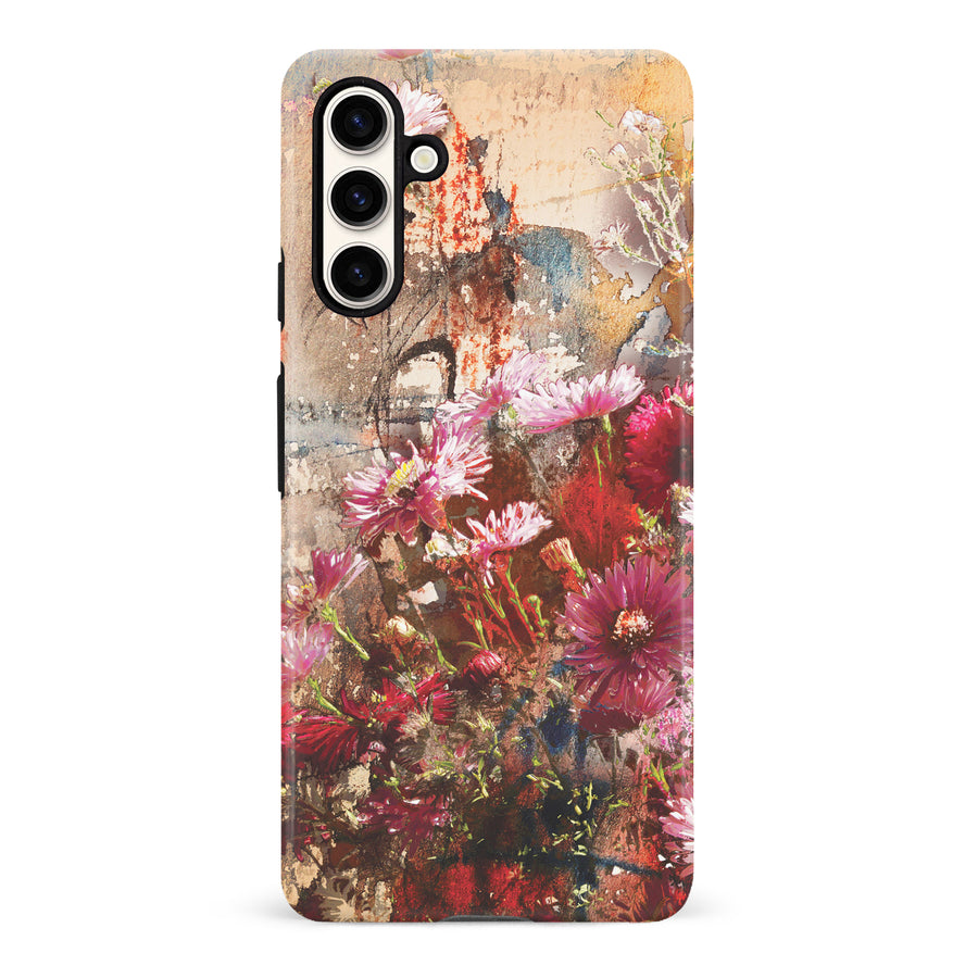 Samsung Galaxy S23 FE Whirlwind of Painted Roses Phone Case