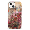 iPhone 13 Mini Botanicals Painted Flowers Phone Case