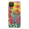 Google Pixel 4 Botanicals Painted Flowers Phone Case