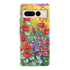 Google Pixel 7 Pro Botanicals Painted Flowers Phone Case