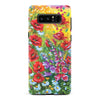 Samsung Galaxy Note 8 Botanicals Painted Flowers Phone Case