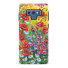 Samsung Galaxy Note 9 Botanicals Painted Flowers Phone Case