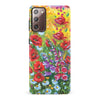 Samsung Galaxy Note 20 Botanicals Painted Flowers Phone Case