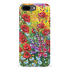 iPhone 8 Plus Botanicals Painted Flowers Phone Case