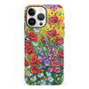 iPhone 13 Pro Botanicals Painted Flowers Phone Case