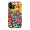 iPhone 14 Plus Botanicals Painted Flowers Phone Case