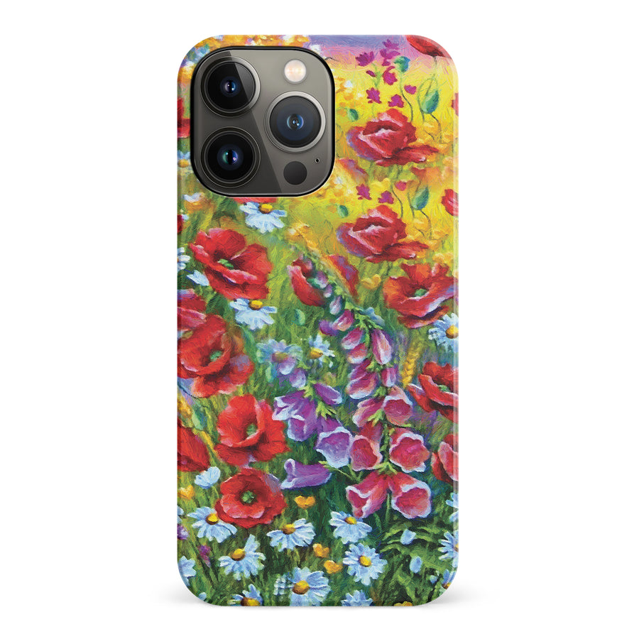 Botanicals Painted Flowers Phone Case