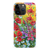 iPhone 15 Pro Max Botanicals Painted Flowers Phone Case