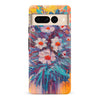 Google Pixel 7 Pro Botanicals Painted Flowers Phone Case