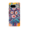 Google Pixel 8 Botanicals Painted Flowers Phone Case