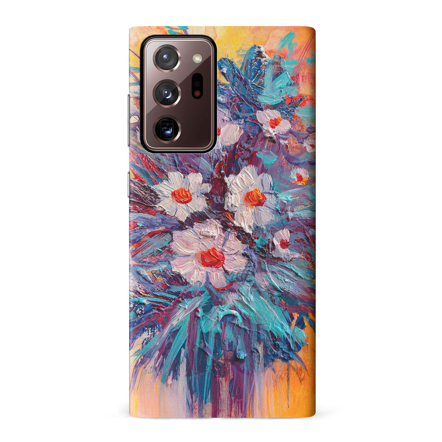 Samsung Galaxy Note 20 Ultra Botanicals Painted Flowers Phone Case