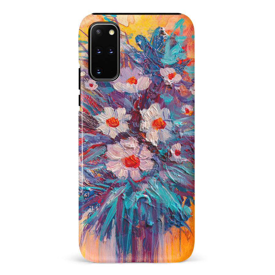 Samsung Galaxy S20 Plus Botanicals Painted Flowers Phone Case
