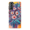 Samsung Galaxy S22 Botanicals Painted Flowers Phone Case