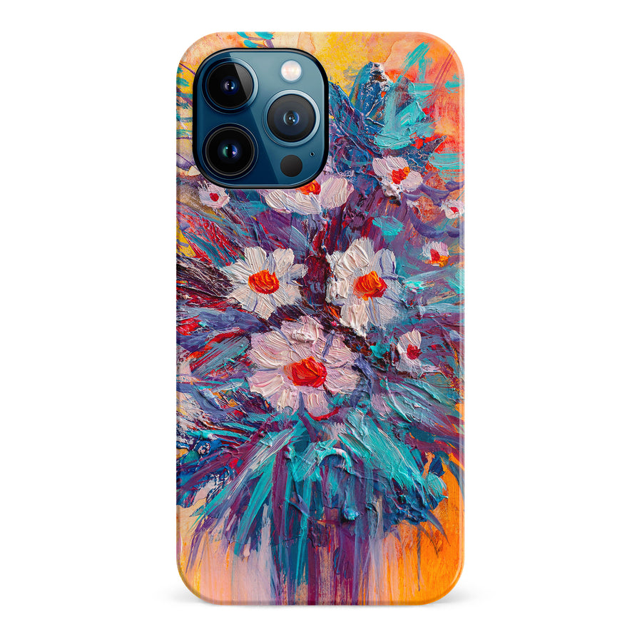 iPhone 12 Pro Max Botanicals Painted Flowers Phone Case