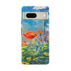 Google Pixel 7 Painted Tulip Trail Phone Case