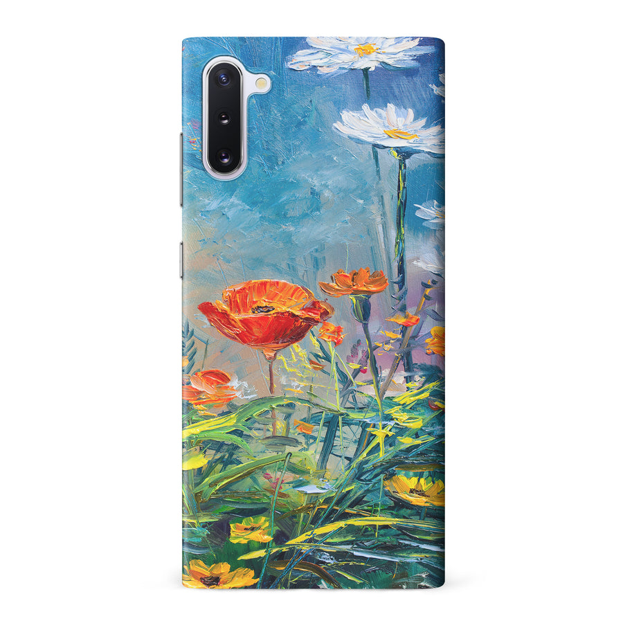 Samsung Galaxy Note 10 Painted Tulip Trail Phone Case