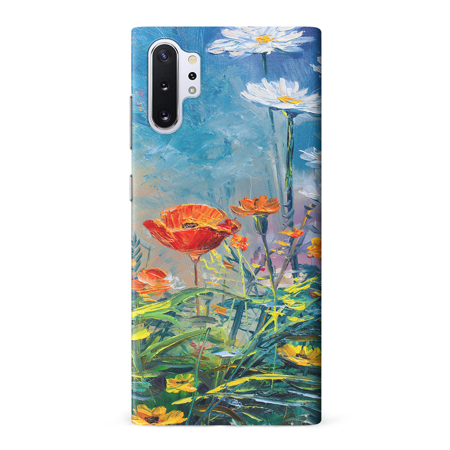 Samsung Galaxy Note 10 Plus Painted Tulip Trail Phone Case