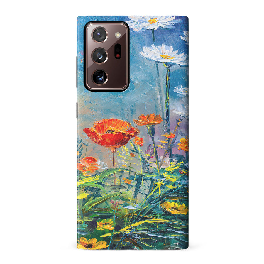 Samsung Galaxy Note 20 Ultra Painted Tulip Trail Phone Case
