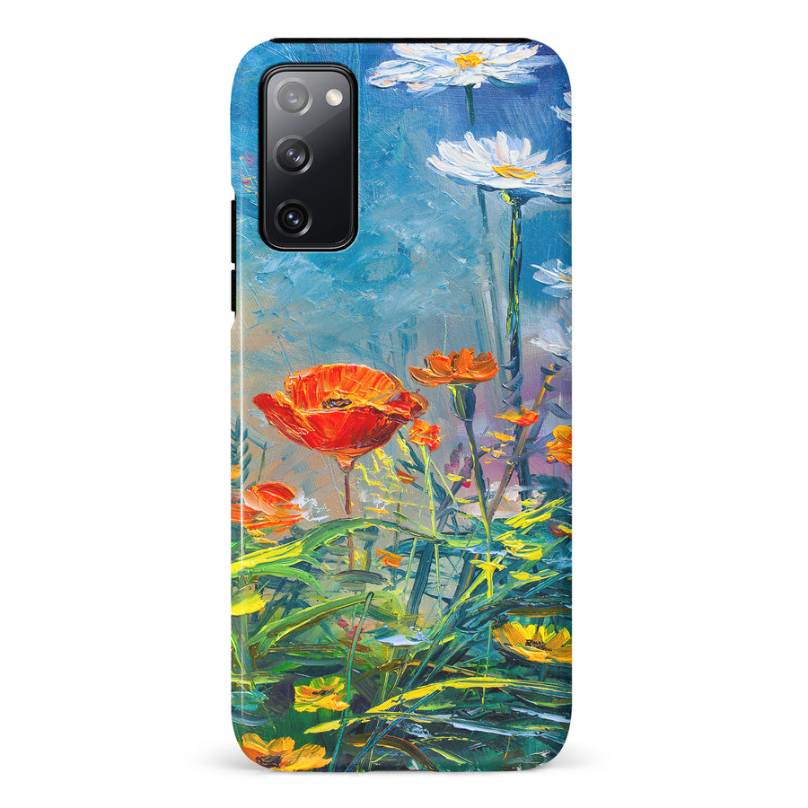 Samsung Galaxy S20 FE Painted Tulip Trail Phone Case