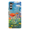 Samsung Galaxy S23 Painted Tulip Trail Phone Case