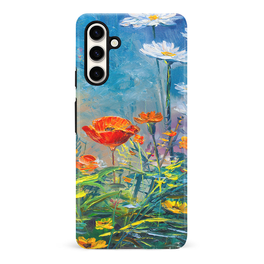 Samsung Galaxy S23 FE Painted Tulip Trail Phone Case