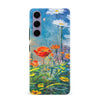 Samsung Galaxy S24 Plus Painted Tulip Trail Phone Case