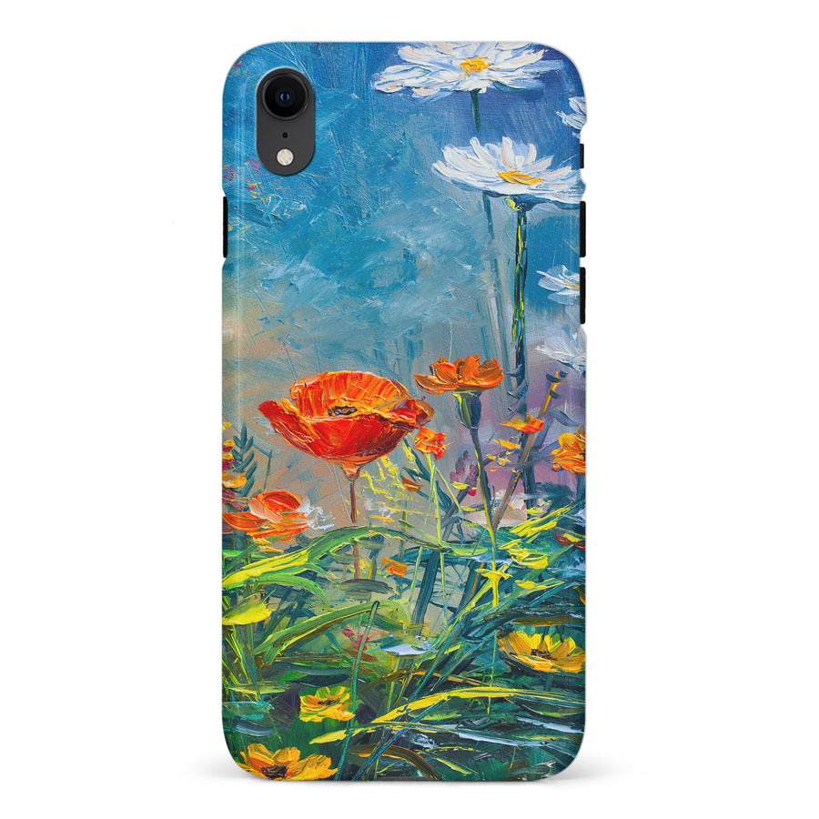 iPhone XR Painted Tulip Trail Phone Case