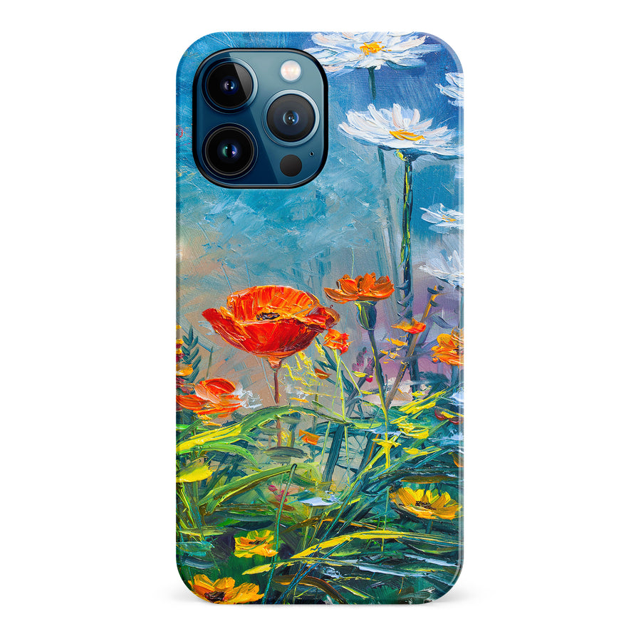iPhone 12 Pro Max Painted Tulip Trail Phone Case