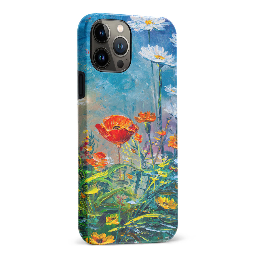 iPhone 13 Pro Max Painted Tulip Trail Phone Case
