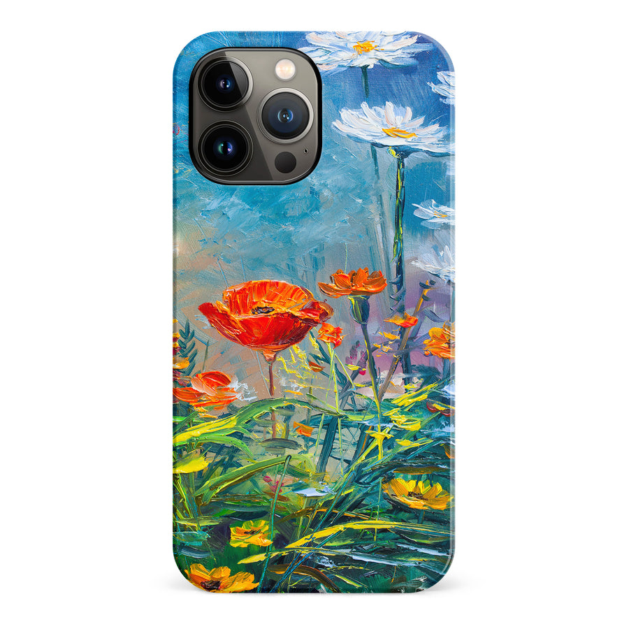 iPhone 13 Pro Max Painted Tulip Trail Phone Case