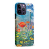 iPhone 14 Pro Max Painted Tulip Trail Phone Case