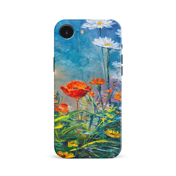 iPhone 16e Painted Tulip Trail Phone Case