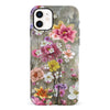 iPhone 12 Mini Tropical Paradise Painted Flowers Phone Case