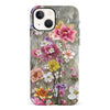 iPhone 13 Mini Tropical Paradise Painted Flowers Phone Case