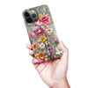iPhone 13 Pro Max Tropical Paradise Painted Flowers Phone Case