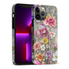 iPhone 13 Pro Max Tropical Paradise Painted Flowers Phone Case