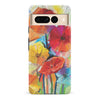 Google Pixel 7 Pro Fusion of Flora Painted Flowers Phone Case