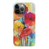 iPhone 13 Pro Max Fusion of Flora Painted Flowers Phone Case