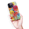 iPhone 14 Pro Max Fusion of Flora Painted Flowers Phone Case