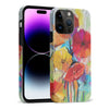 iPhone 15 Pro Max Fusion of Flora Painted Flowers Phone Case