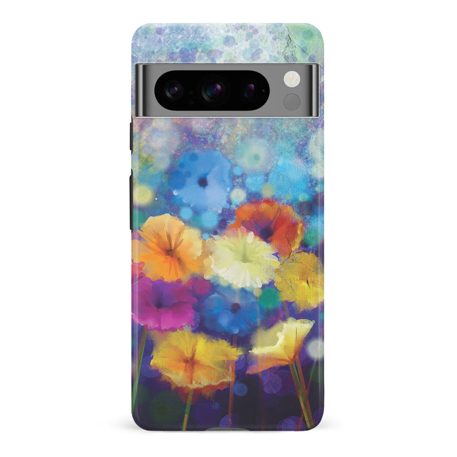 Google Pixel 8 Pro Blossoms Painted Flowers Phone Case