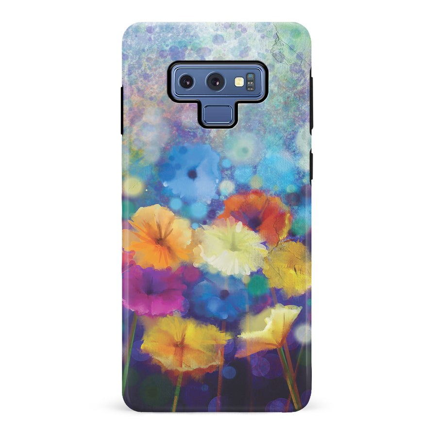 Samsung Galaxy Note 9 Blossoms Painted Flowers Phone Case
