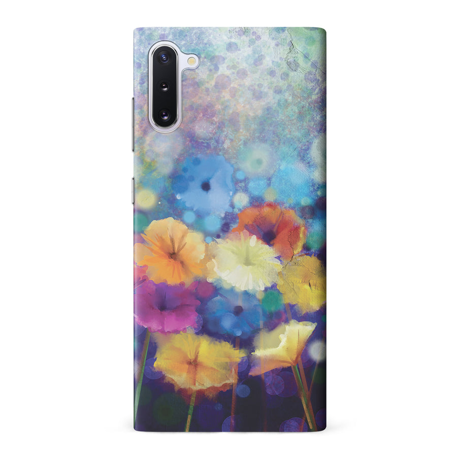 Samsung Galaxy Note 10 Blossoms Painted Flowers Phone Case