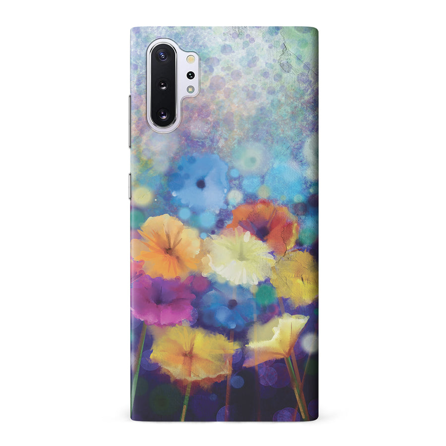 Samsung Galaxy Note 10 Plus Blossoms Painted Flowers Phone Case