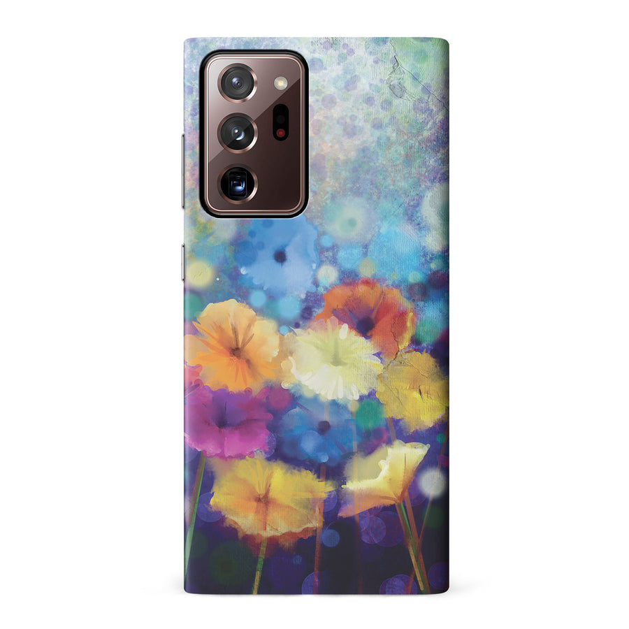 Samsung Galaxy Note 20 Ultra Blossoms Painted Flowers Phone Case