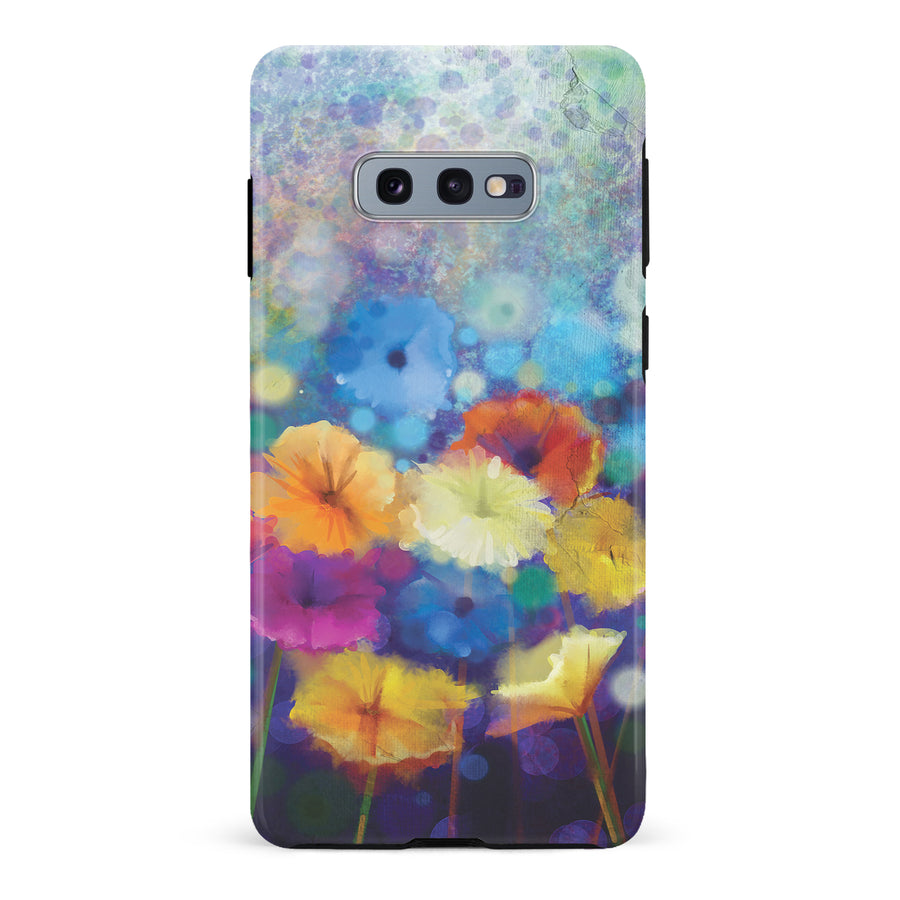 Samsung Galaxy S10e Blossoms Painted Flowers Phone Case