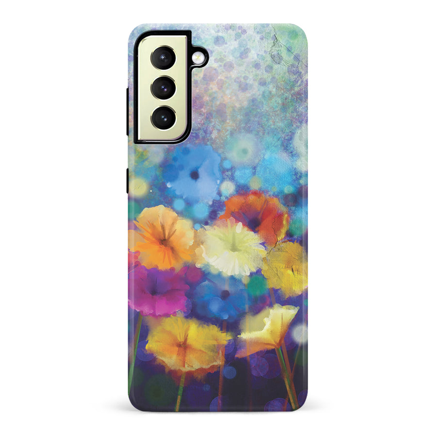 Samsung Galaxy S22 Plus Blossoms Painted Flowers Phone Case