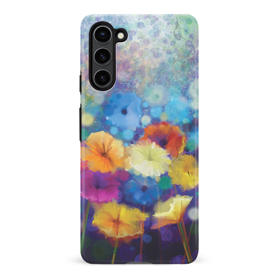 Samsung Galaxy S23 Plus Blossoms Painted Flowers Phone Case